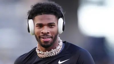 Shedeur Sanders' first look at Browns locker has Deion Sanders cracking jokes: 'Let's go #2 I mean #12'